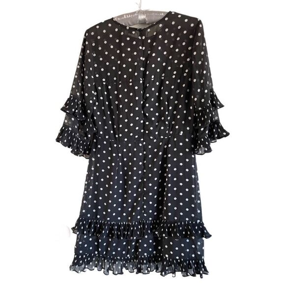 Hayden Polka Dot Ruffle Dress - Picture 3 of 6